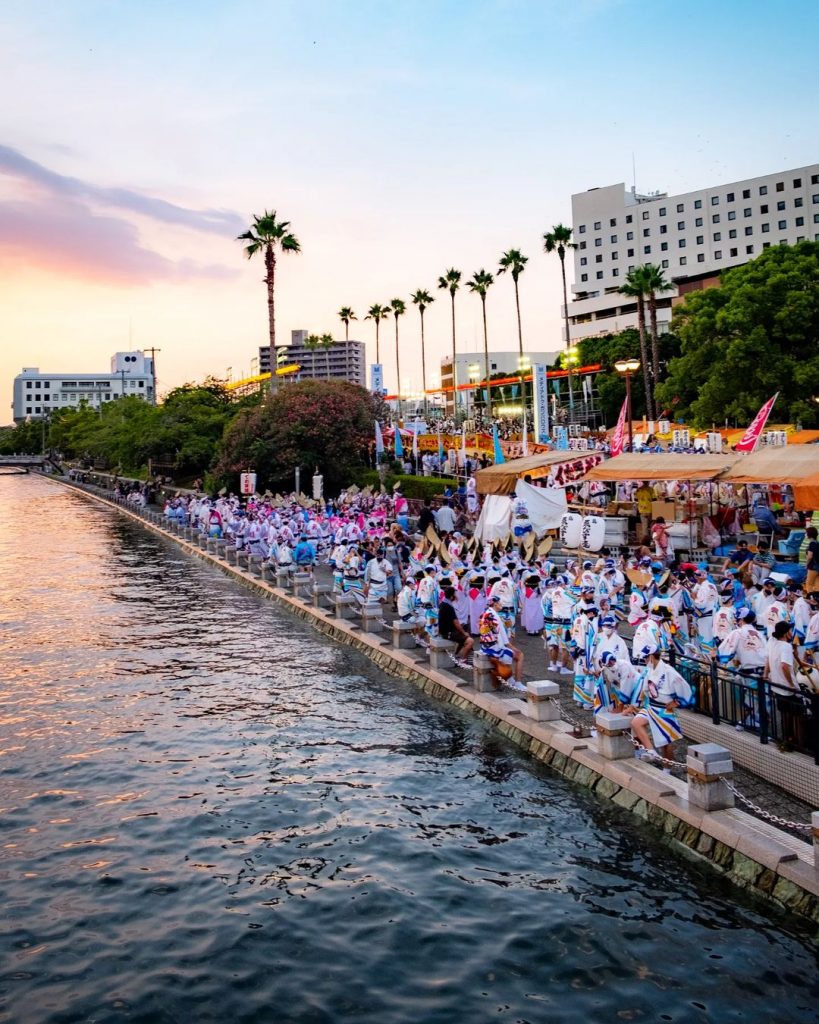 Tokushima During the Obon Season